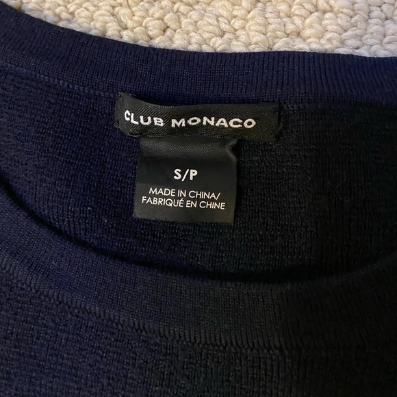 Club Monaco Sweater/Shirt, size small - Picture 5 of 5